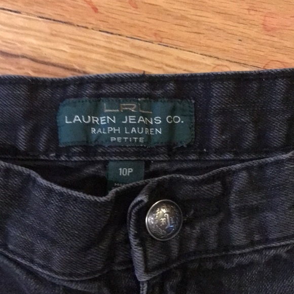 Ralph Lauren blk high waisted washed out jeans… size 6 (was size 10p) - Picture 2 of 11